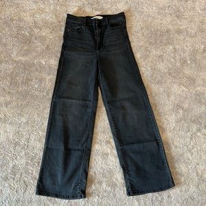 Black wide leg Jeans